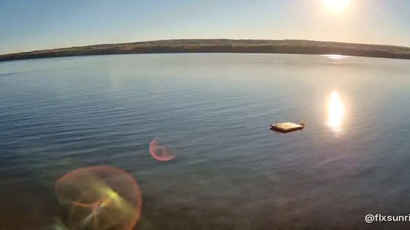 Sunrise timelapse still, Oct 5, 2026